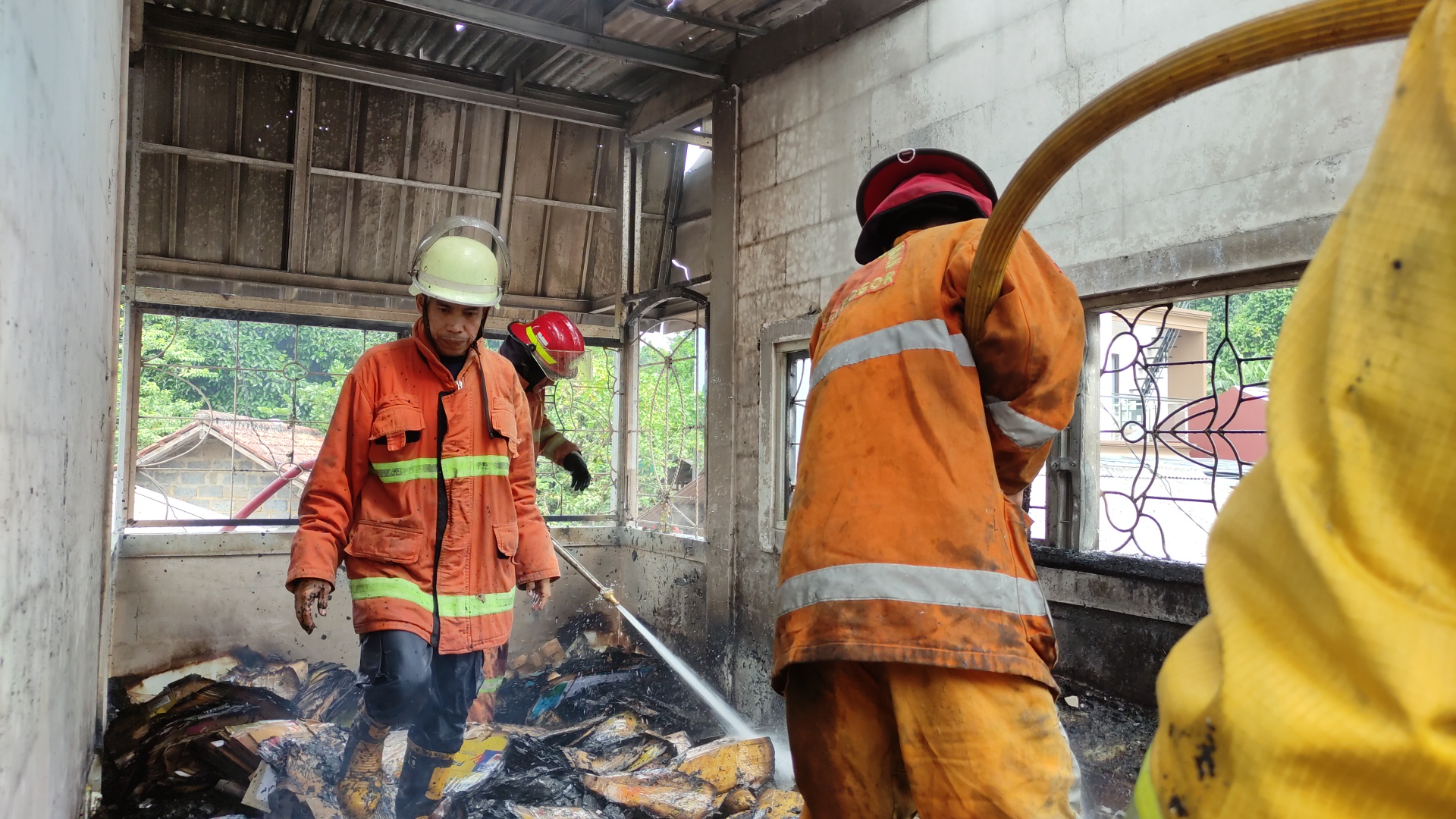 PERBANTUAN PEMADAMAN DI KABUPATEN BOGOR