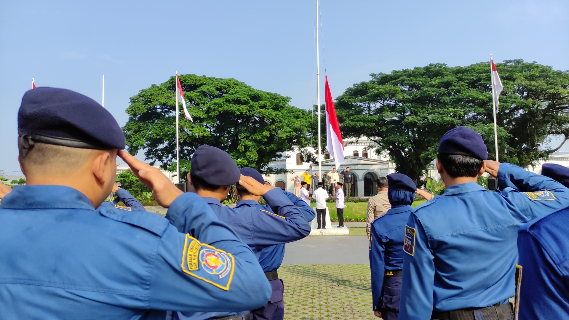 DPKP Kota Bogor Mengikuti Upacara Hari Ke Bangkitan Nasional Tingkat Kota Bogor